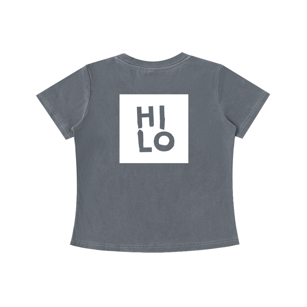 HILO Square Vintage Wash Slim Fit T-shirt - Hilo Studio