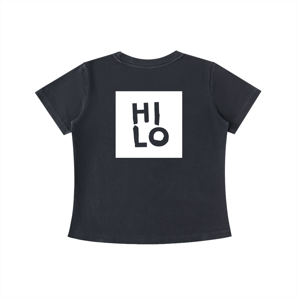 HILO Square Vintage Wash Slim Fit T-shirt - Hilo Studio