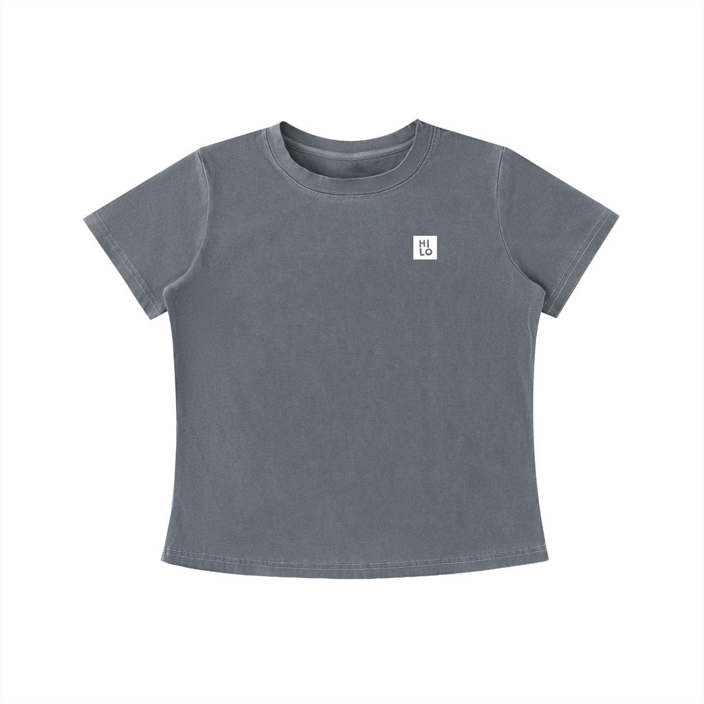HILO Square Vintage Wash Slim Fit T-shirt - Hilo Studio