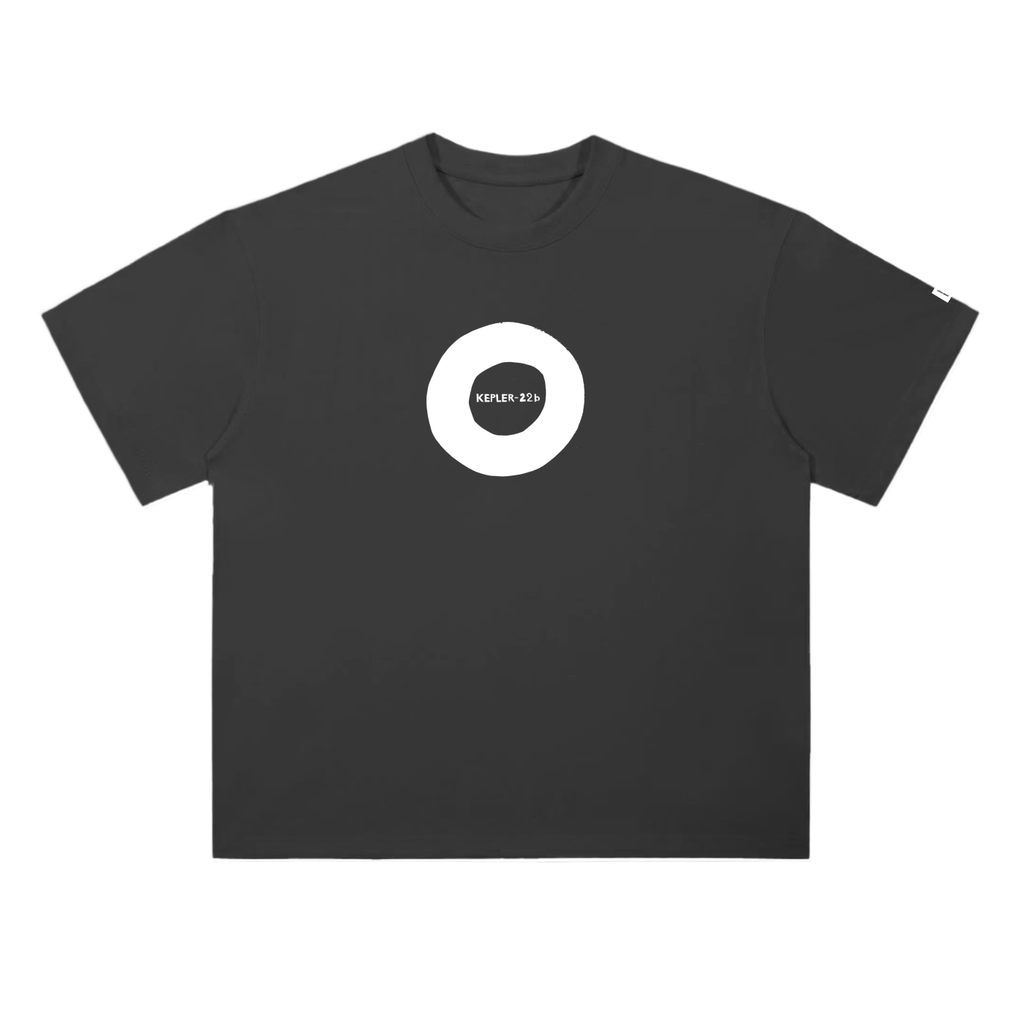 Kepler - 22b Heavyweight Drop Shoulder Cotton T-Shirt - Hilo Studio