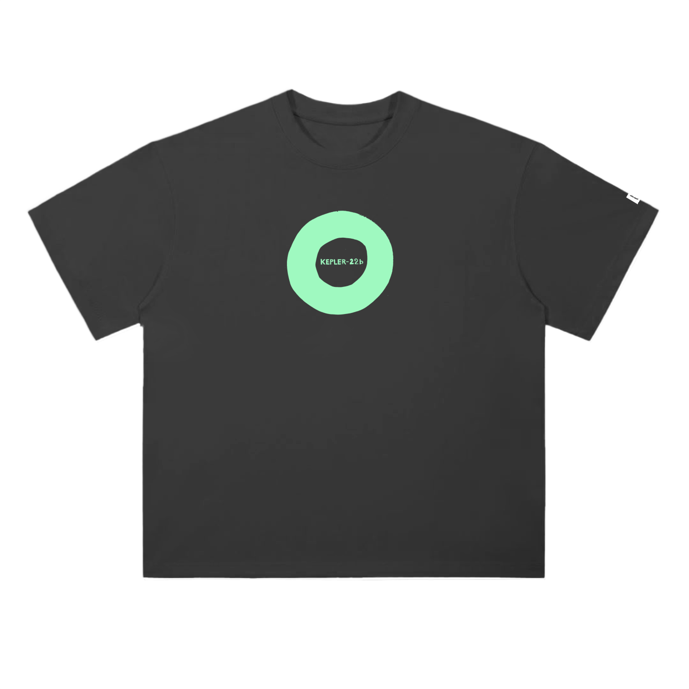 Kepler - 22b Heavyweight Drop Shoulder Cotton T-Shirt - Hilo Studio